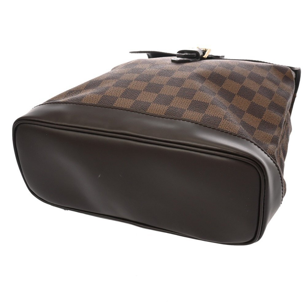 LOUIS VUITTON Brown Damier Canvas Backpack - Picture 5 of 11